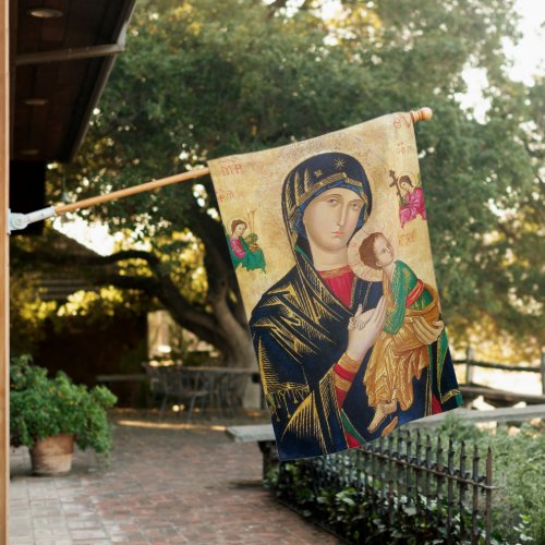 Our Lady Of Perpetual Help House Flag
