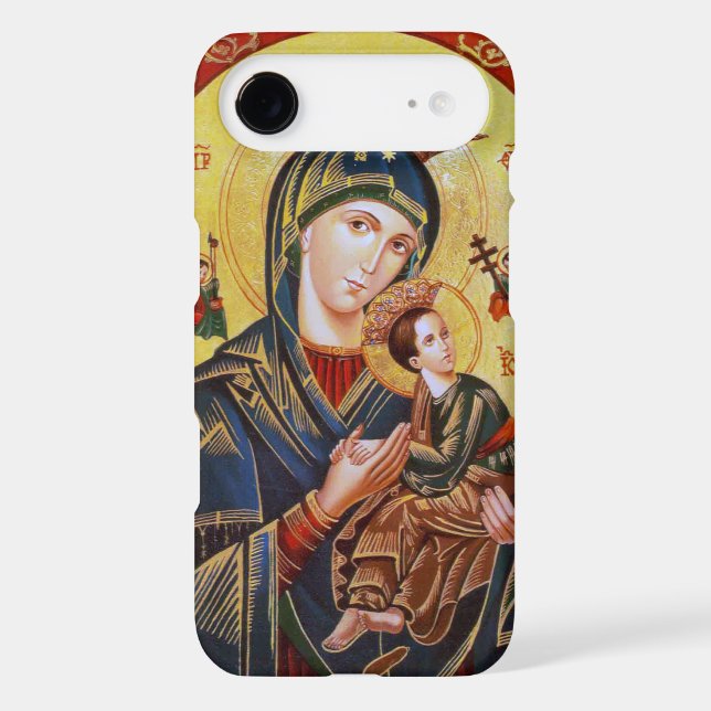 OUR LADY OF PERPETUAL HELP ICON Case-Mate iPhone CASE (Back)