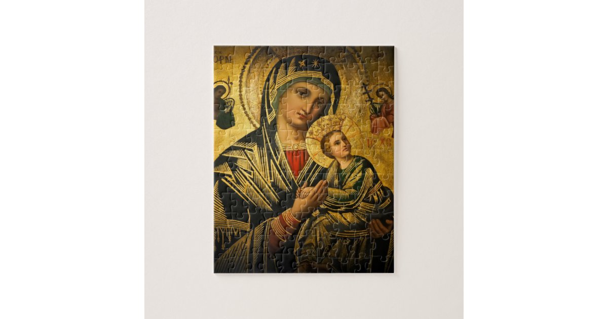 Our Lady of Perpetual Help Icon Puzzle | Zazzle