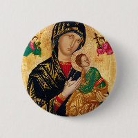Our Lady of Perpetual Help Icon Virgin Mary Art