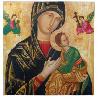 Our Lady of Perpetual Help Icon Virgin Mary Art