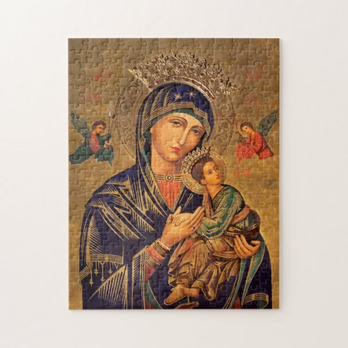 Our Lady Of Perpetual Help Jigsaw Puzzle