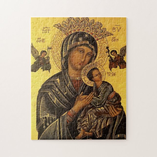 Our Lady Of Perpetual Help Jigsaw Puzzle (Vertical)