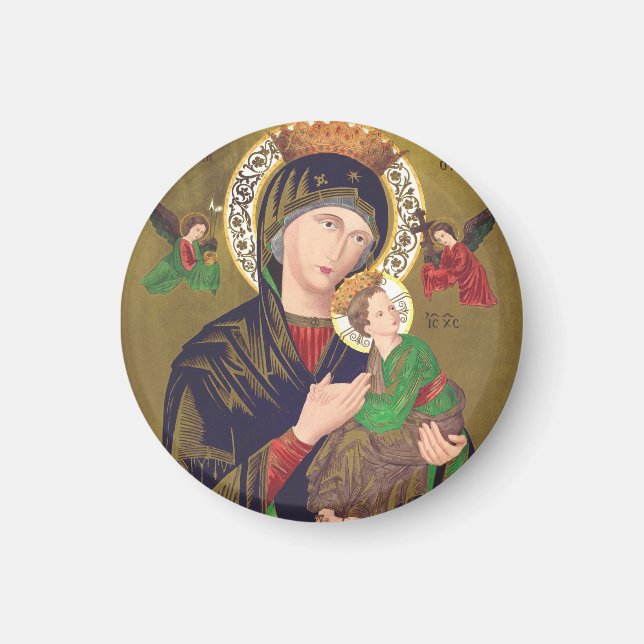 Our Lady of Perpetual Help Magnet (Front)