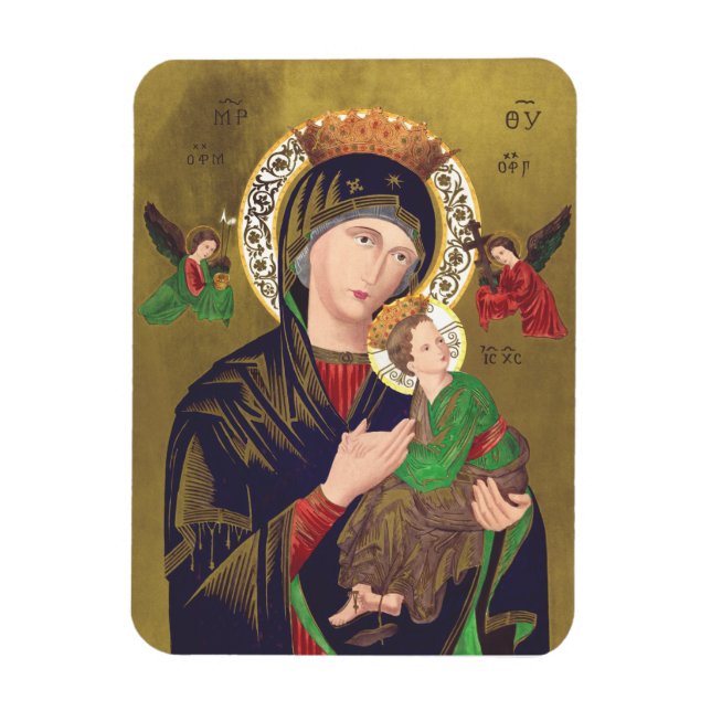 Our Lady of Perpetual Help Magnet (Vertical)