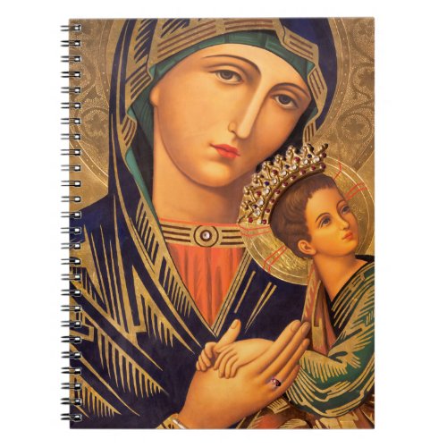 Our Lady Of Perpetual Help Notebook