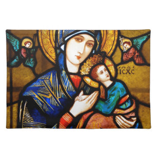 our lady of perpetual help placemat