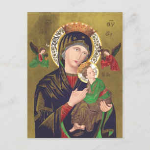 Our Lady of Perpetual Help Postcard