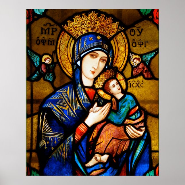 our lady of perpetual help poster (Front)