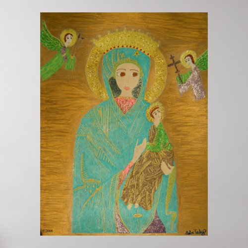 Our Lady of Perpetual Help Poster