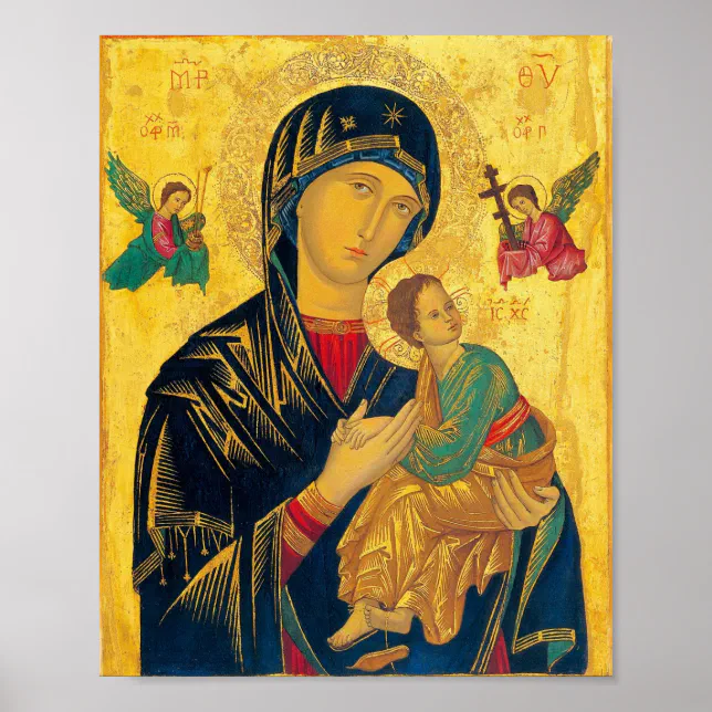 Our Lady Of Perpetual Help Poster | Zazzle