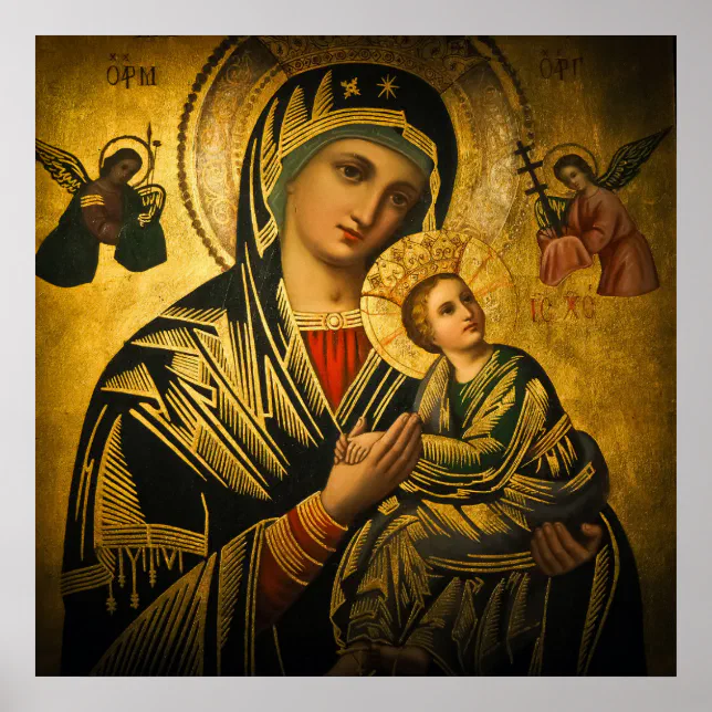 Our Lady of Perpetual Help Poster | Zazzle