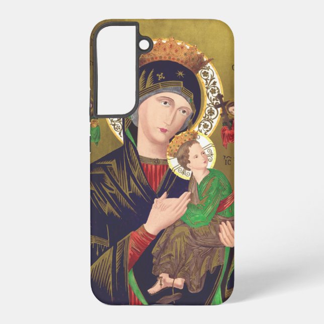 Our Lady of Perpetual Help Samsung Galaxy Case (Back)