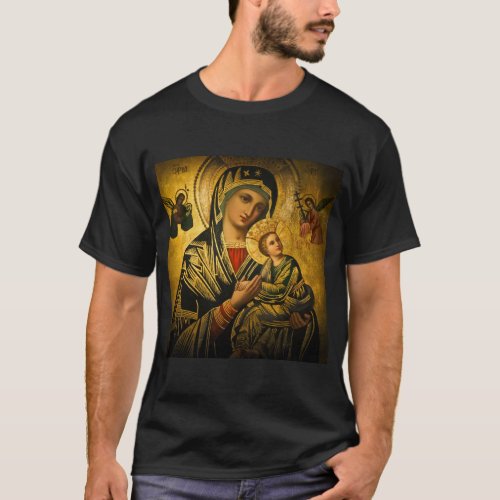 Our Lady of Perpetual Help T_Shirt