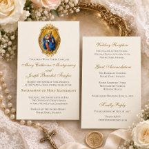 Our Lady of Pompei Catholic Wedding Nuptial Mass