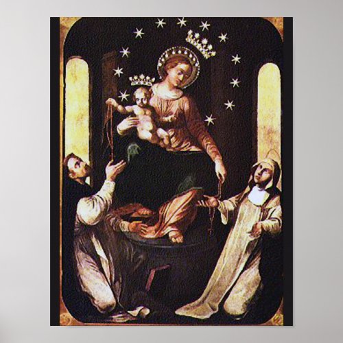 OUR LADY OF POMPEII POSTER