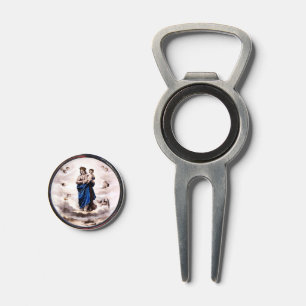 Our Lady of Prompt Succor BW Divot Tool