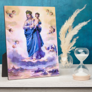 Our Lady of Prompt Succor Plaque