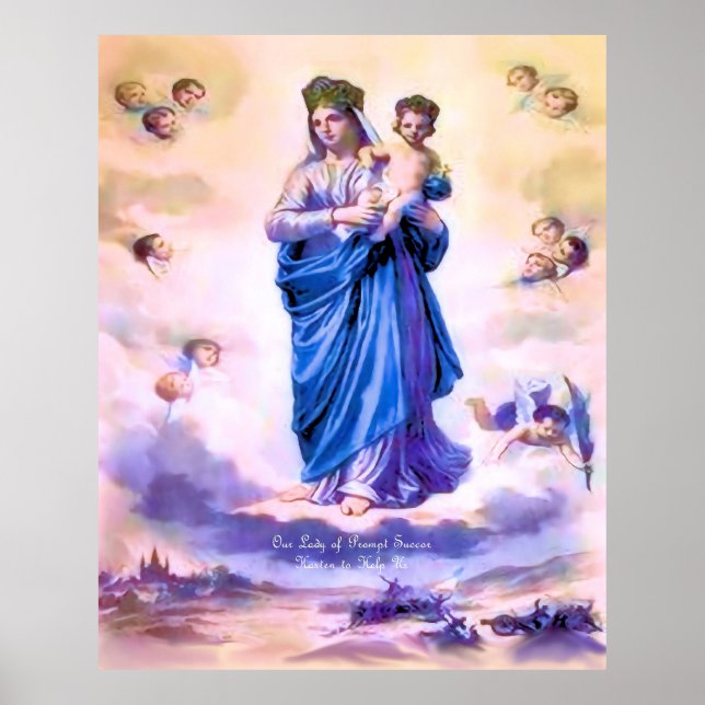 Our Lady of Prompt Succor Poster (Front)