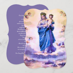 Our Lady of Prompt Succor with Prayer Invitation
