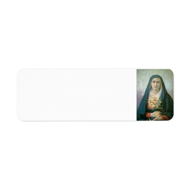 Our Lady of Quito Return Address Label (Front)