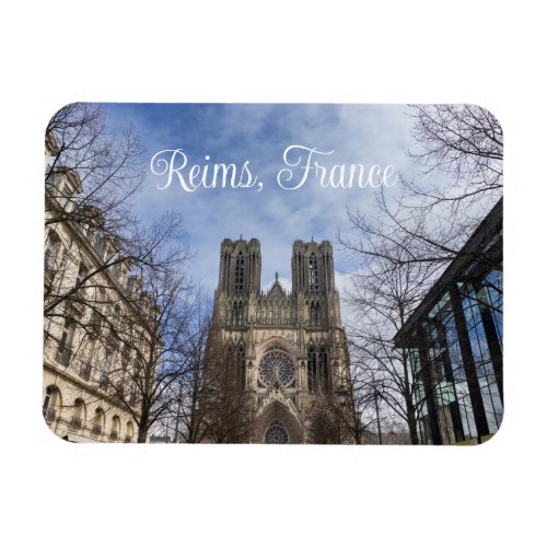 Our Lady of Reims Cathedral France Magnet
