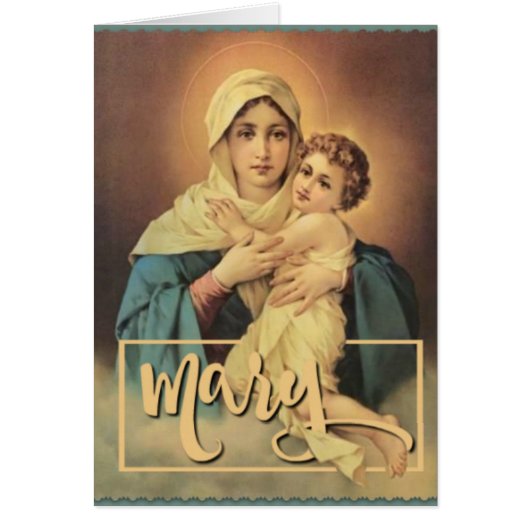 Our Lady of Schoenstatt with Baby Jesus (Front)