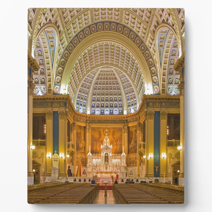 Our Lady of Sorrows Basilica National Shrine Display Plaque