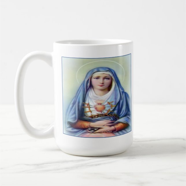 Our Lady of Sorrows Coffee Mug (Left)