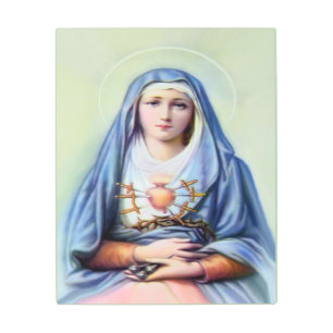 Our Lady of Sorrows Metal Print