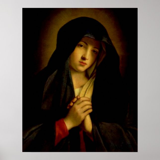 Our Lady of Sorrows Virgin Mary - Dolorosa Poster (Front)