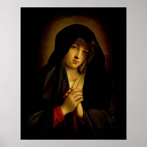 Our Lady of Sorrows Virgin Mary _ Dolorosa Poster