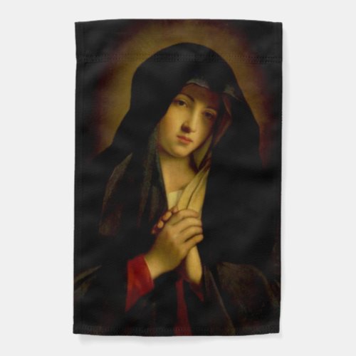 Our Lady of Sorrows Virgin Mary _ Dolorosa Poster Garden Flag