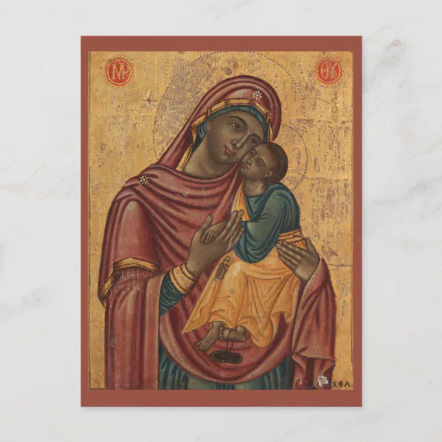 Our Lady of Tenderness Poster Postcard | Zazzle