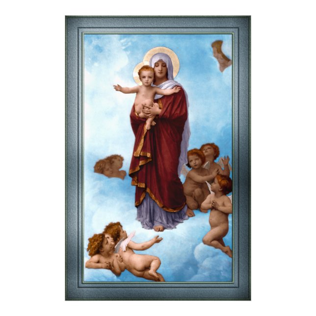 Our Lady of the Angels by William Bouguereau Photo Print (Front)