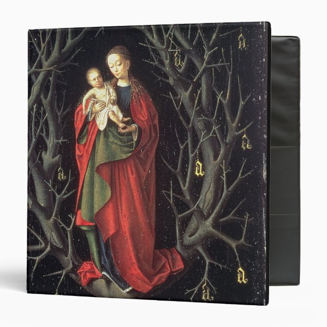 Our Lady of the Dry Tree c.1450 (oil on panel) Binder (Front/Inside)