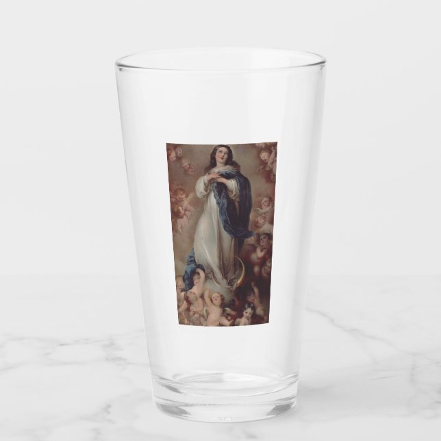 Our Lady of the Immaculate Conception Glass (Front)