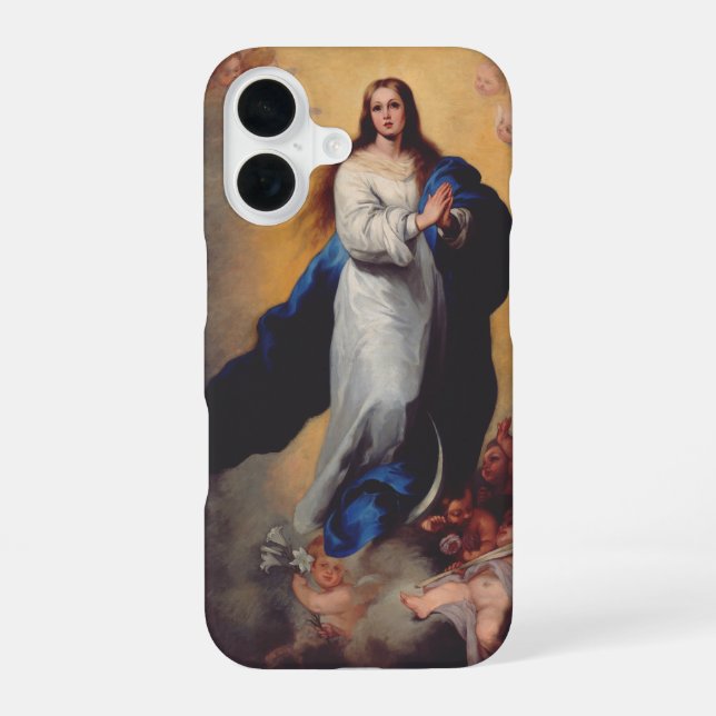 Our Lady of the Immaculate Conception Iphone Case (Back)