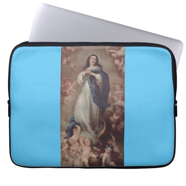 Our Lady of the Immaculate Conception Laptop Sleeve (Front)
