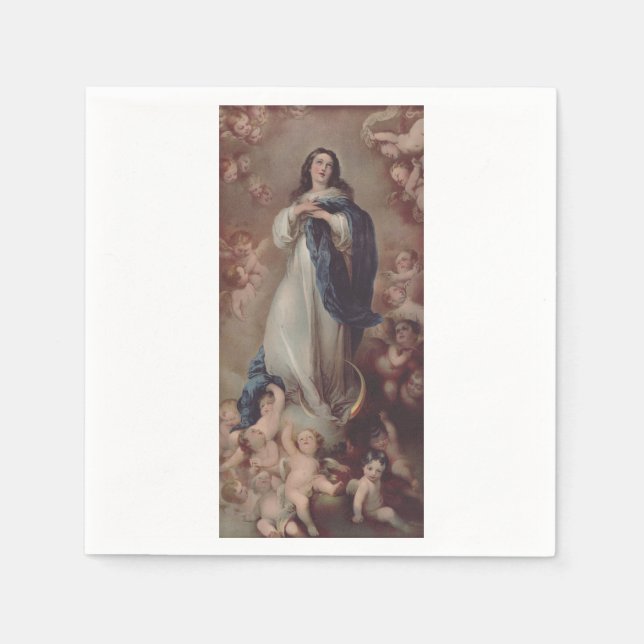 Our Lady of the Immaculate Conception Napkins (Front)