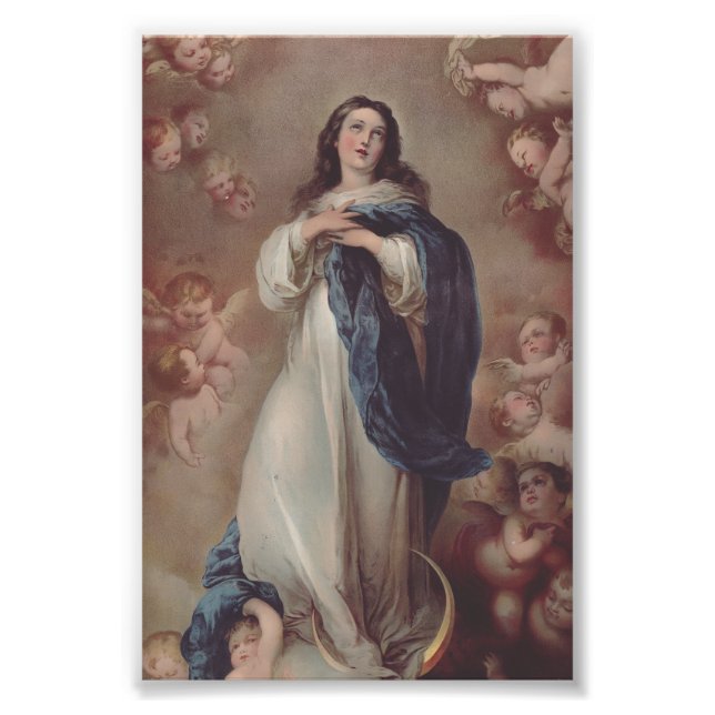 Our Lady of the Immaculate Conception Photo Print (Front)