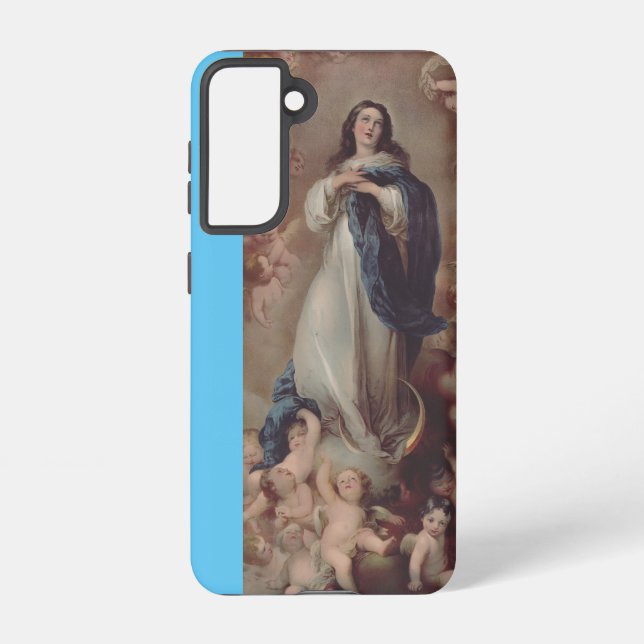 Our Lady of the Immaculate Conception Samsung Galaxy Case (Back)