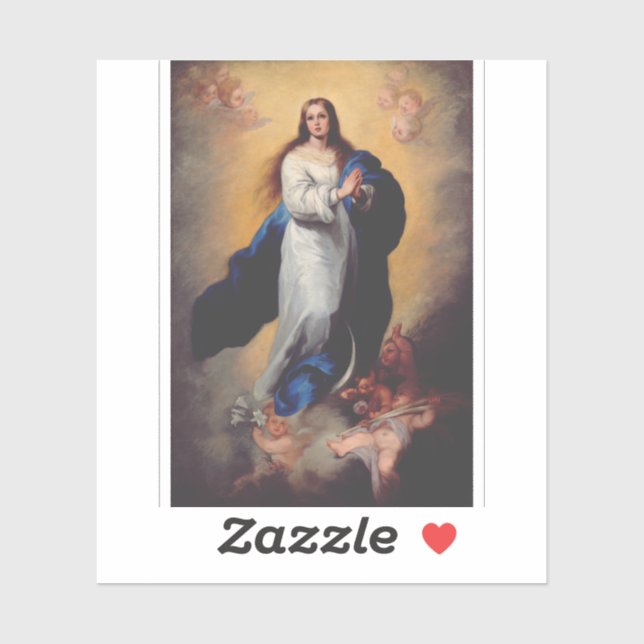 Our Lady of the Immaculate Conception Sticker (Sheet)