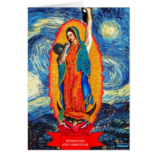Our Lady of the KettleBells Cards (Front)