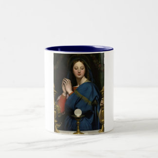 Our Lady of the Most Blessed Sacrament Two-Tone Coffee Mug