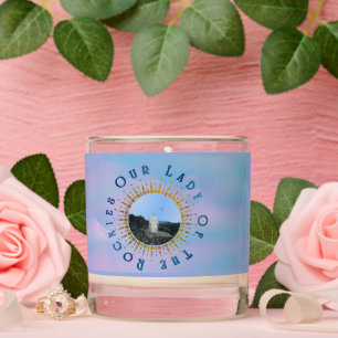 Our Lady Of The Rockies Virgin Mary 90' Statue   Scented Candle