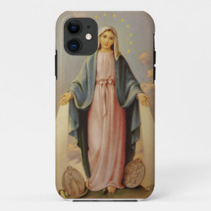 Our Lady of the Rosary Blessed Mother Mary iPhone 11 Case