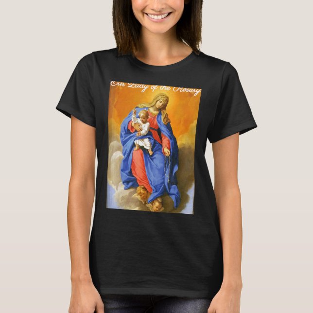 Our Lady of the Rosary T-Shirt (Front)