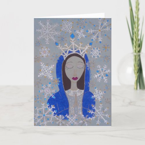 Our Lady of the Snows Card