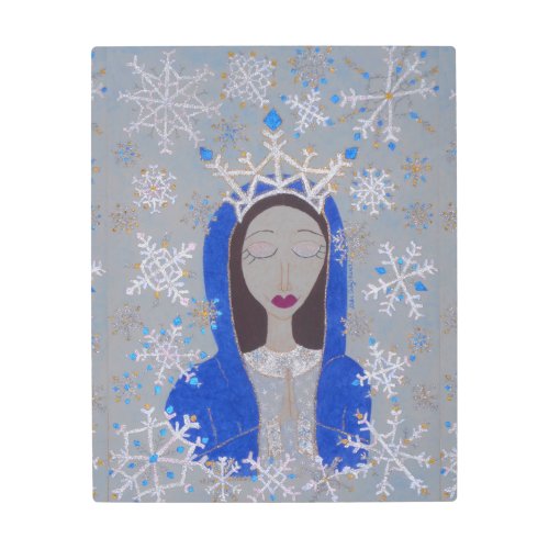 Our Lady of the Snows Metal Print